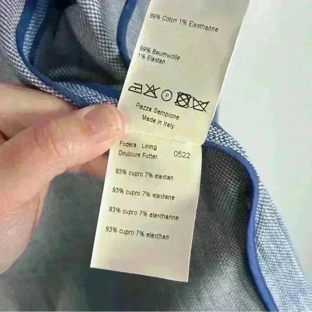 Piazza Sempione Size Italy 42 (US Small) Blue Women's Blazer - Picture 10 of 10